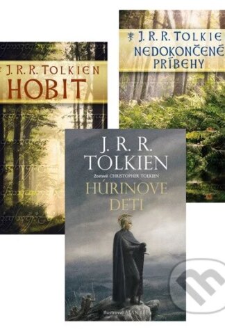 Nedokončené príbehy + Hobit + Húrinove deti (kolekcia 3 titulov)-J.R.R. Tolkien