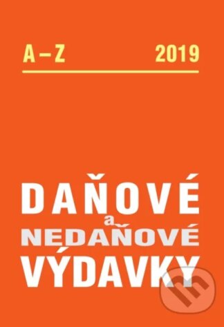 Daňové a nedaňové výdavky 2019-Ján Mintál