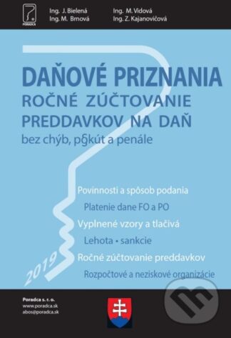 Daňové priznania 2019 + vyplnené vzory a tlačivá-Autorský kolektív