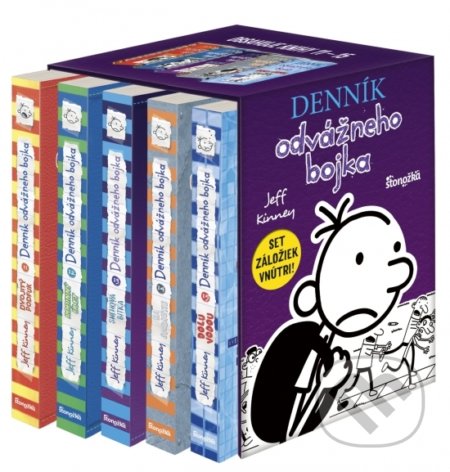 Denník odvážneho bojka (box 11–15)-Jeff Kinney