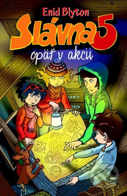 Slávna päťka opäť v akcii-Enid Blyton