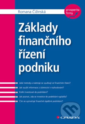 Základy finančního řízení podniku-Romana Čižinská