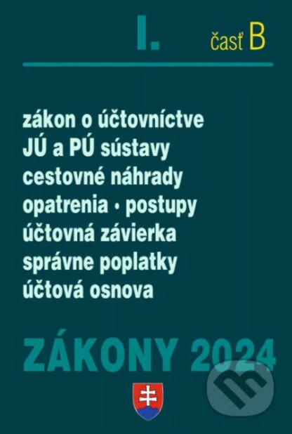 Zákony 2024 I/B - Účtovné zákony-