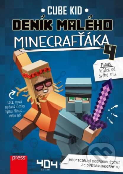 Deník malého Minecrafťáka 4-Cube Kid