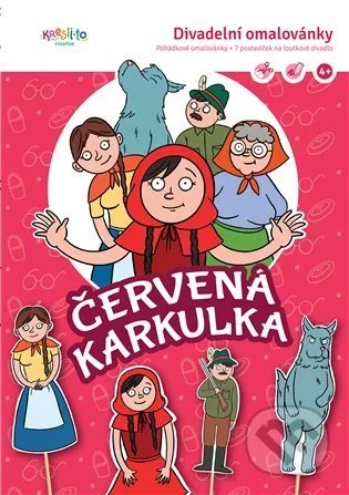 Divadelní omalovánky – Červená karkulka-