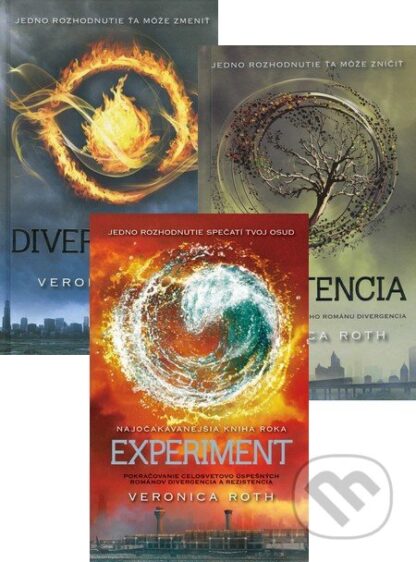 Divergencia I. (kolekcia troch titulov)-Veronica Roth