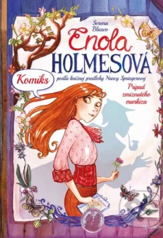 Enola Holmesová: Prípad zmiznutého markíza (komiks)-Nancy Springer a Serena Blasco