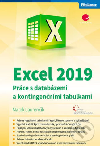 Excel 2019 - Práce s databázemi a kontingenčními tabulkami-Marek Laurenčík