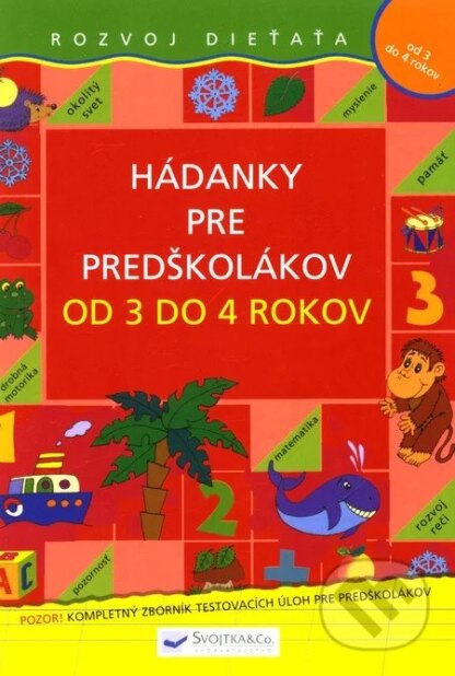 Hádanky pre predškolákov od 3 do 4 rokov-