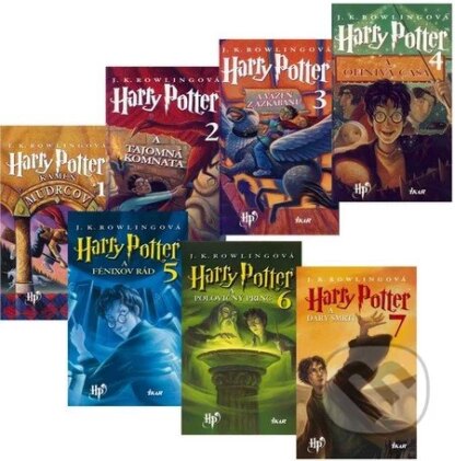 Harry Potter - kolekcia (Knihy 1-7)-J.K. Rowling