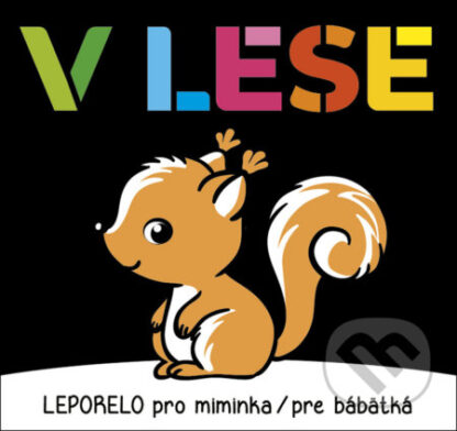 Leporelo pro miminka / pre bábätká - V lese-