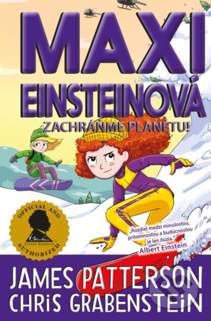 Maxi Einsteinová: Zachráňme planétu!-James Patterson