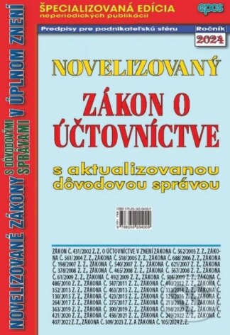 Novelizovaný zákon o účtovníctve-