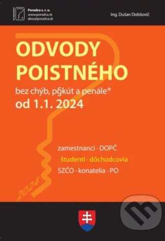 Odvody poistného od 1.1.2024-Dušan Dobšovič