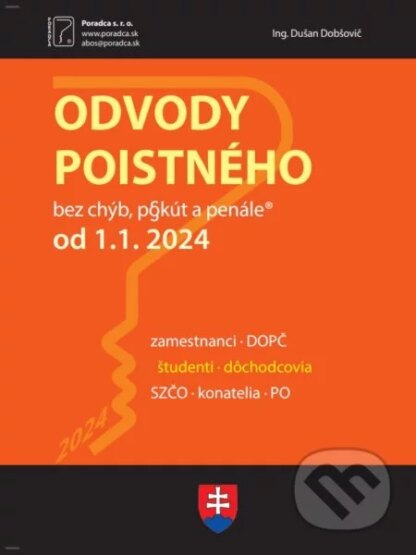 Odvody poistného od 1.1.2024-Dušan Dobšovič