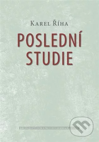 Poslední studie-Karel Říha