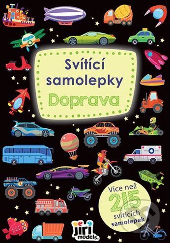 Svítící samolepky Doprava-