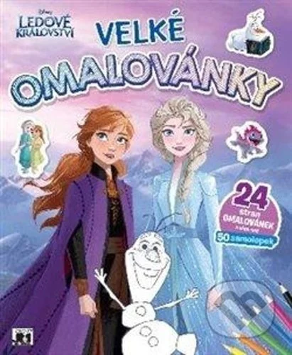 Velké omalovánky Ledové království-