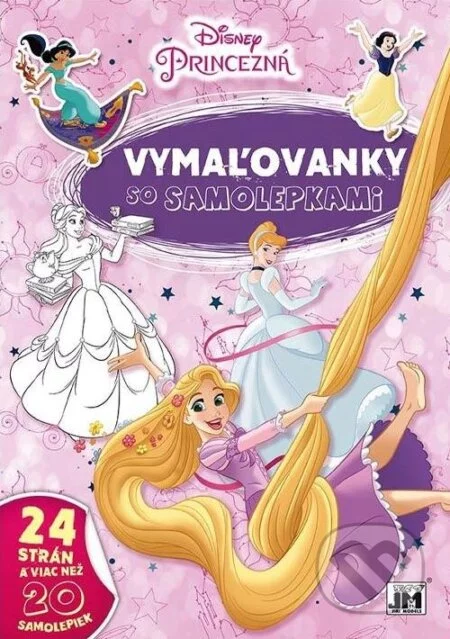 Vymaľovanky A4+/ Princezné-