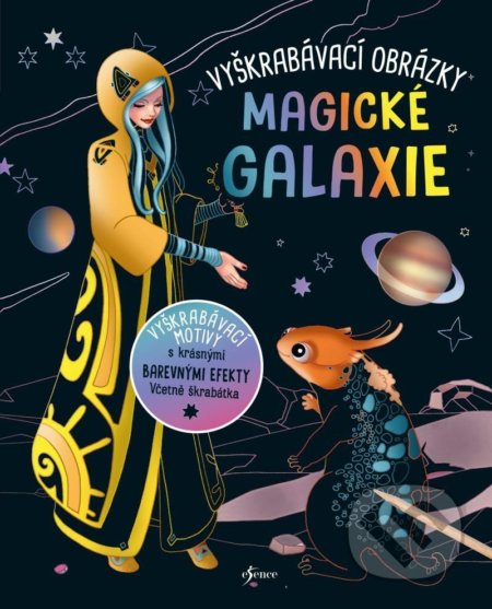 Vyškrabávací obrázky: Magické galaxie-