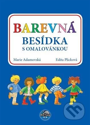 Barevná besídka s omalovánkou-Marie Adamovská