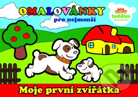 Moje první zvířátka  - Omalovánky-